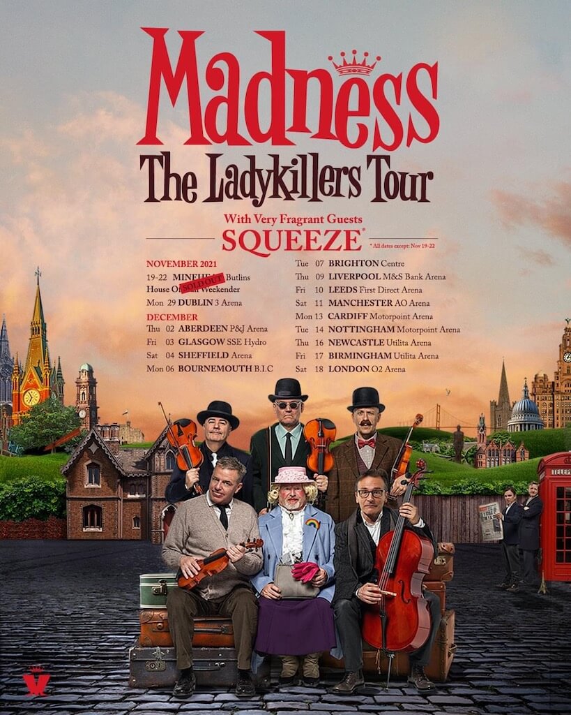 madness ladykillers tour poster